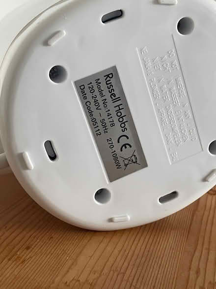 Photo of free Russell Hobbs Travel Kettle (NW Chichester) #3
