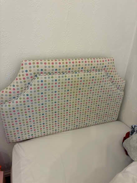 Photo of free Upholstered headboard (Bray) #1