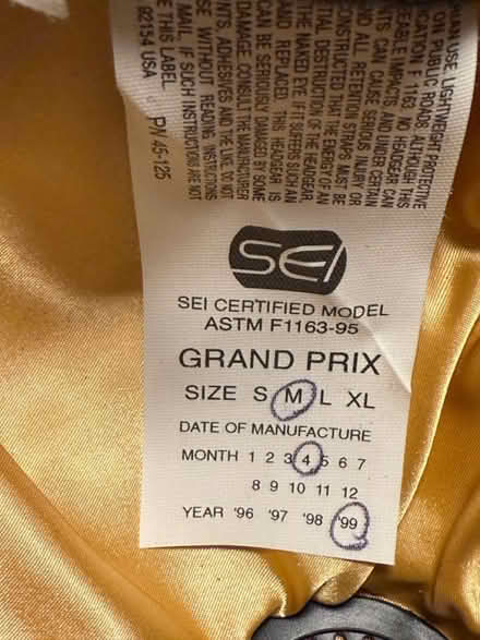 Photo of free Troxel Grand Prix riding helmet (Ballard) #3