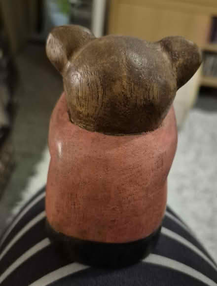 Photo of free Wooden Painted Bear (Leigh Park PO9) #2