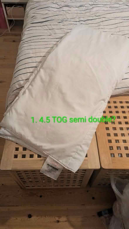 Photo of free 3x different size duvets (Moyser Road SW16) #3