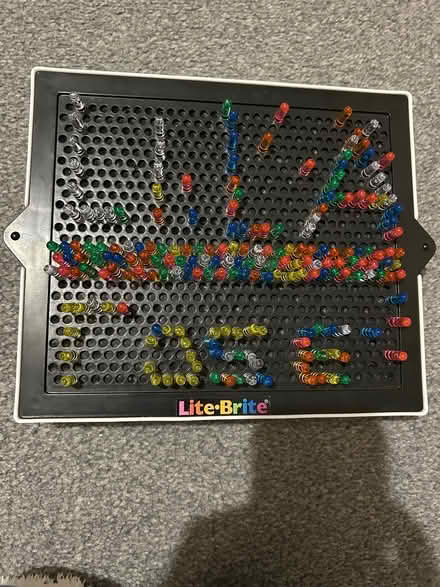 Photo of free Lite brite toy (ware SG12) #2