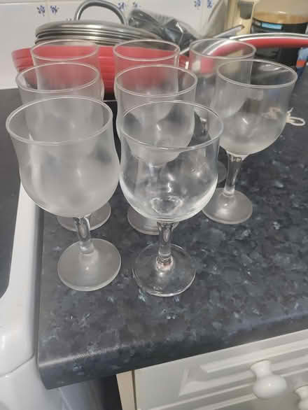 Photo of free Wine glasses (BN42 4NB) #2