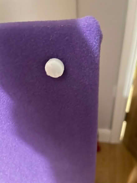Photo of free Noticeboard -Large Purple Felt (Old Hutton LA8) #2