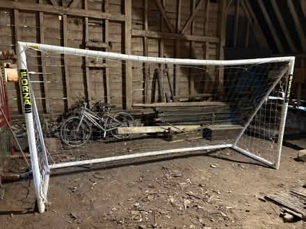 Photo of free Soccer goalposts (Hastingleigh TN25) #1