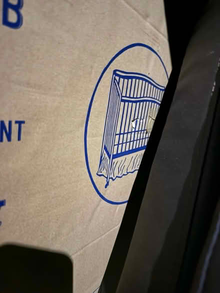 Photo of free Full-Size Crib in original box (Valencia Avenue, Sunnyvale) #2