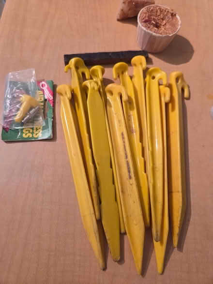 Photo of free 10 tent pegs + fire starters (Wellington village) #1