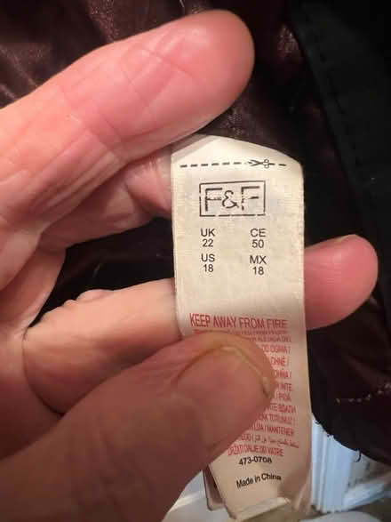 Photo of free Ladies f &f jacket (Long ditton) #1