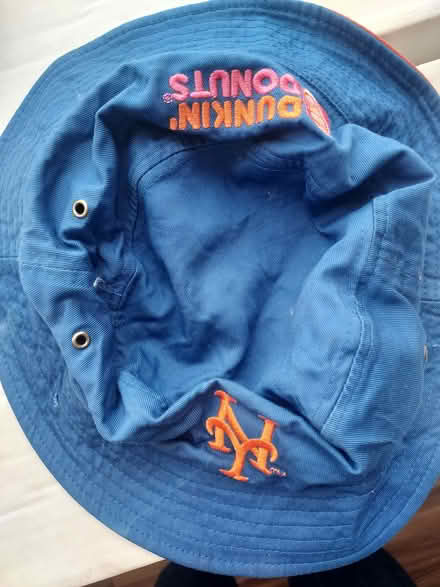 Photo of free Damaged Mets/Dunkin Bucket Hat (little ferry) #1