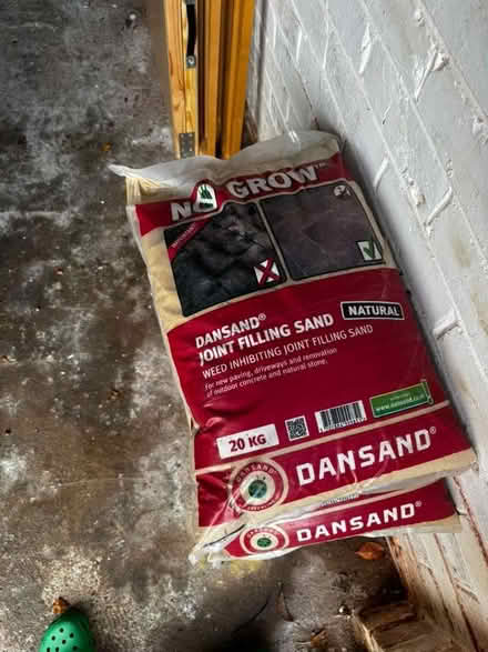 Photo of free 7x 20kg bags of Dansand joint-filling driveway sand (Lodge Moor S10) #3