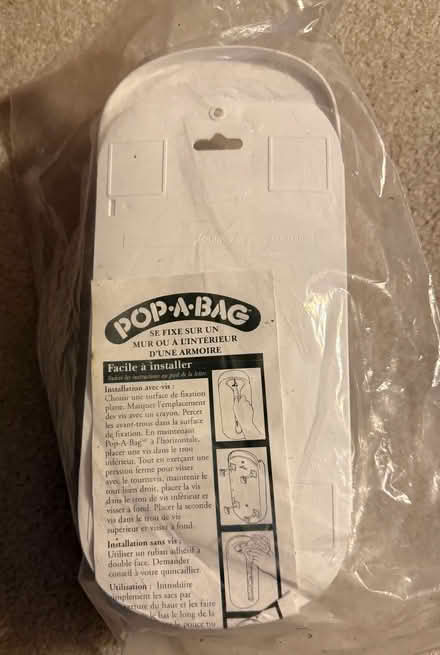 Photo of free Pop-a-Bag plastic bag organizer (Concord (near Walden Pond)) #2