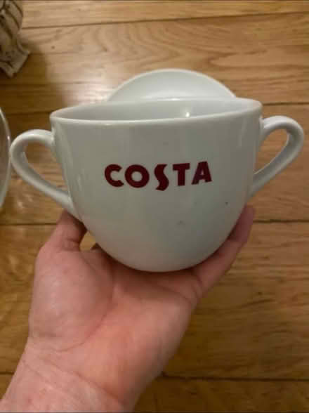 Photo of free Large Costa cup & Saucer (Cheshunt En8) #3