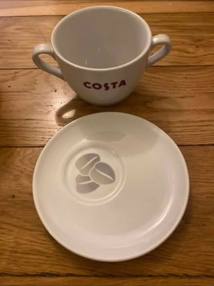 Photo of free Large Costa cup & Saucer (Cheshunt En8) #2