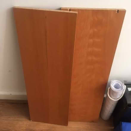 Photo of free Two wooden shelves (Stoke Newington N16) #1