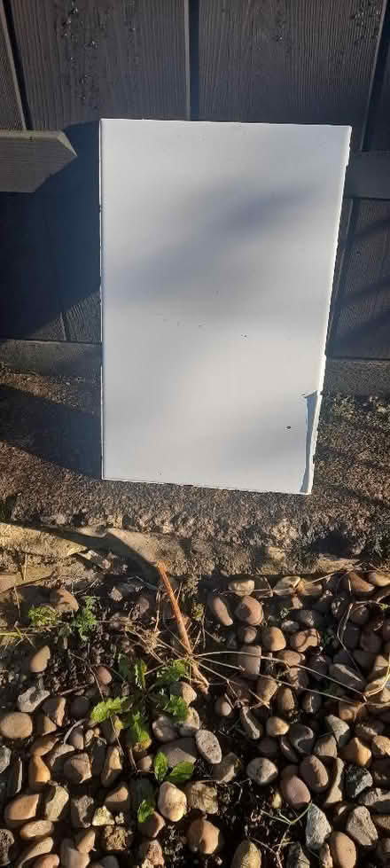 Photo of free 12 Porcelanosa white ceramic bathroom tiles (Burbage SK17) #1