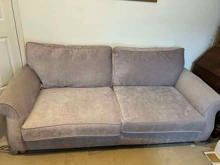 Photo of free Next Ashford Sofa 3 seater in mauve grey (Woodseats S8) #1