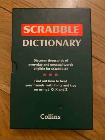 Photo of free Collins Scrabble Dictionary (Cheshunt En8) #3