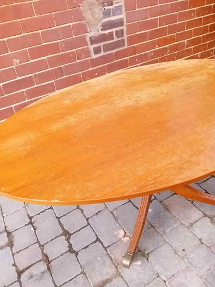 Photo of free Wooden dining table (Old Stratford, MK19) #4