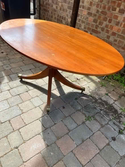 Photo of free Wooden dining table (Old Stratford, MK19) #1