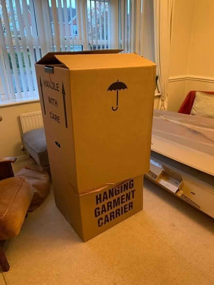 Photo of free 4 wardrobe boxes (Handsacre ws15) #1