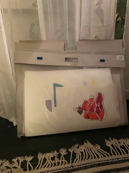 Photo of free Screen prints and plain paper (E1) #1