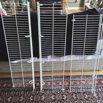 Photo of free White Metal Shelving (Uplands / Riverside) #1