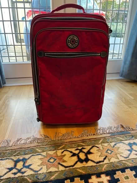 Photo of free Medium red Kipling suitcase (Old Windsor SL4) #1
