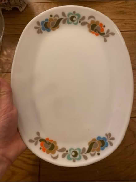 Photo of free Vintage Oval Plates x 2 (Cheshunt En8) #2