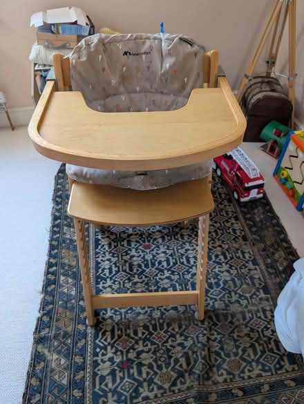 Photo of free Baby highchair Timba Bebe Confort in Natural Wood (Tulse Hill SE24) #1