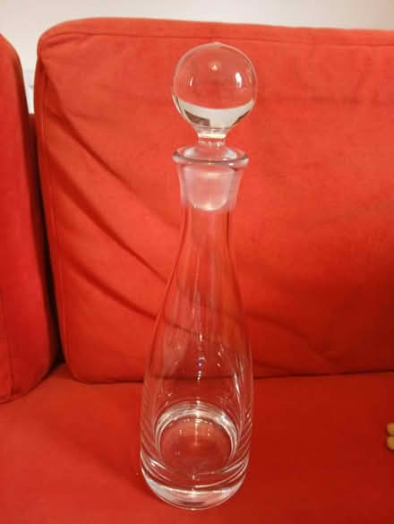 Photo of free Crystal decanter and stopper (Buxworth SK23) #1