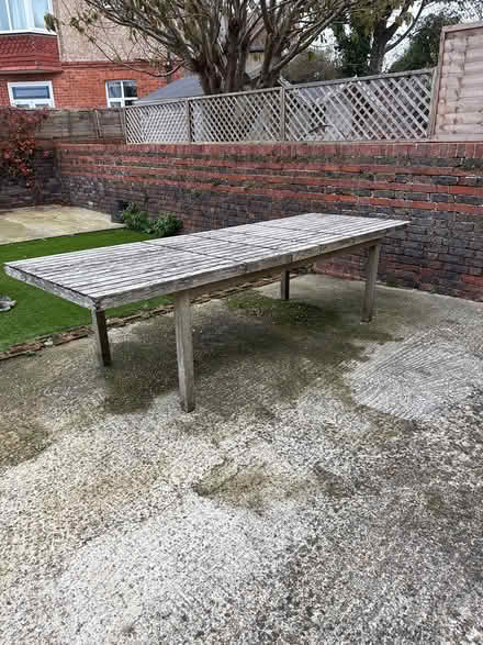 Photo of free outside table (motcombe) #1
