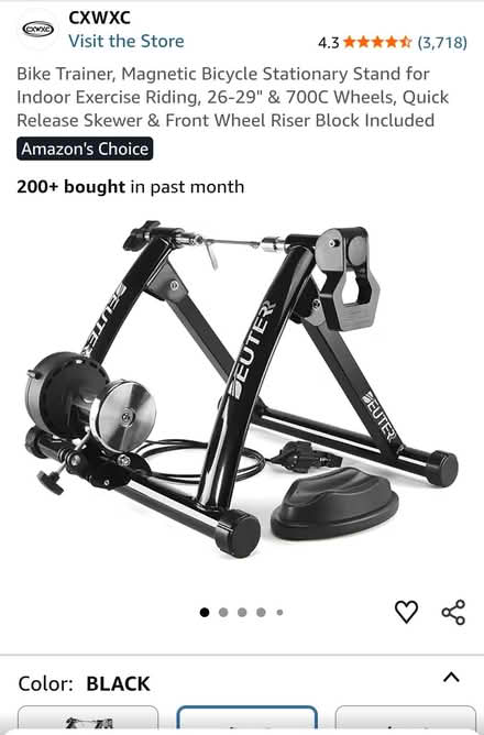 Photo of free Magnetic Bicycle Trainer- Brand New (3515 Shepherd St, Chevy Chase) #1