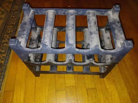 Photo of free 3 tier stacking or interlocking WINE RACK (West Bridgford NG2) #1