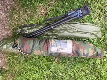 Photo of free Two man tent & stool (Harpenden AL5) #1