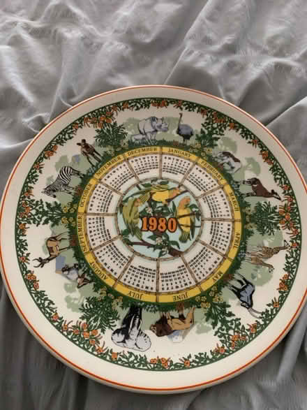 Photo of free Decorative plate. 1980 (M32) #1