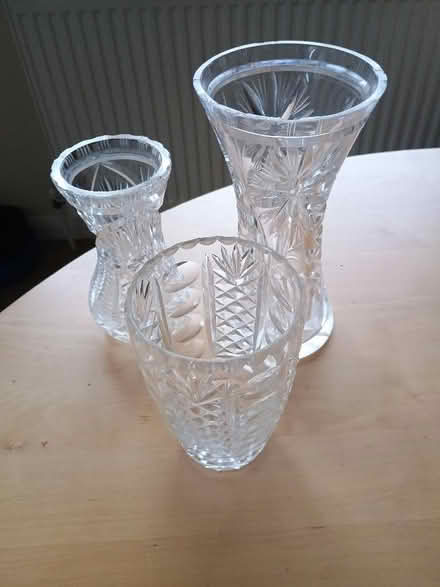 Photo of free Cut Glass Vases (Bloomfield) #1