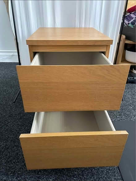 Photo of free Malm Ikea two drawer chest (Brecon) #2