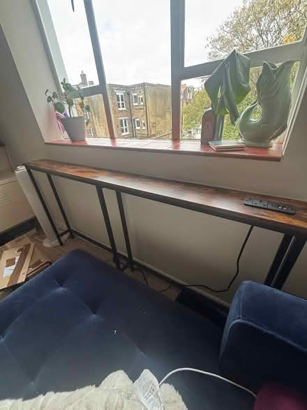 Photo of free Sofa table with plug (Finsbury Park N7) #1