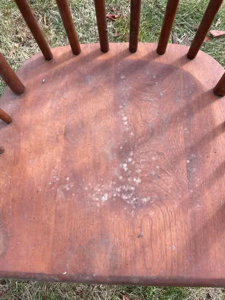 Photo of free Wooden rocking chair (Rhinebeck village) #2