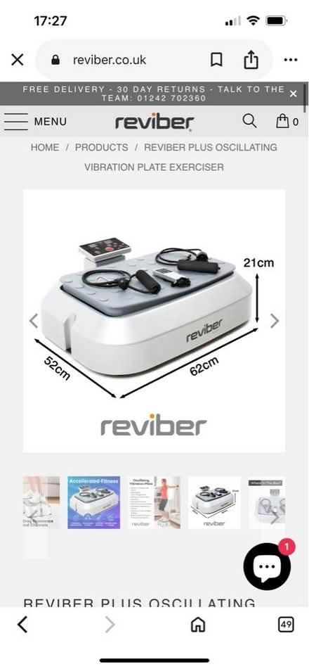 Photo of free Reviber vibrating plate (Earls Court SW5) #2