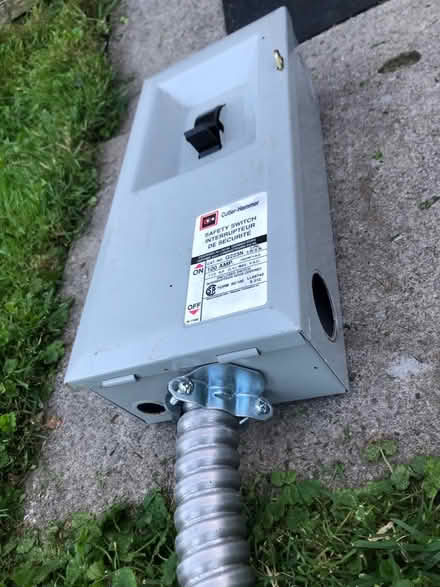Photo of free Service meter base + switchbox (Browns Line/Lakeshore) #3