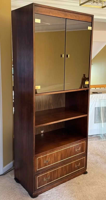 Photo of free Tall Wooden Cabinet-Good Condition (Alexandria Twp. in Hunterdon) #2
