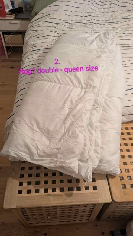 Photo of free 3x different size duvets (Moyser Road SW16) #4