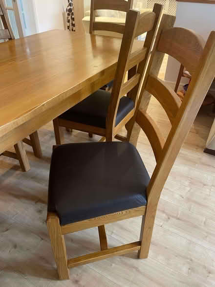 Photo of free Dining table and chairs (Twiss Green WA3) #1