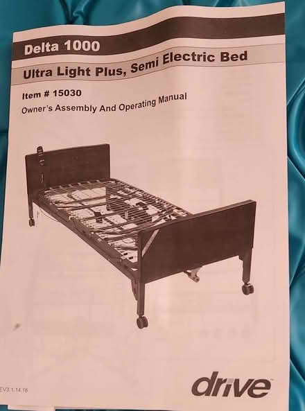 Photo of free Hospital bed with mattress (Tenafly, NJ) #1