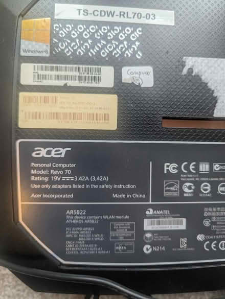Photo of free Acer Revo 70 (Chapel Allerton LS7) #2