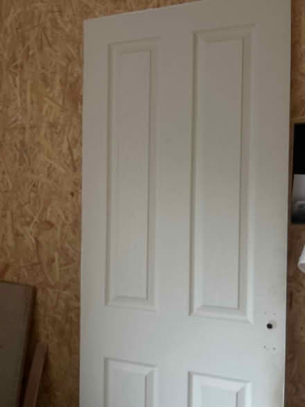 Photo of free Wood door - smaller size 78”x 27 “ (LE6 Groby Leicester) #2