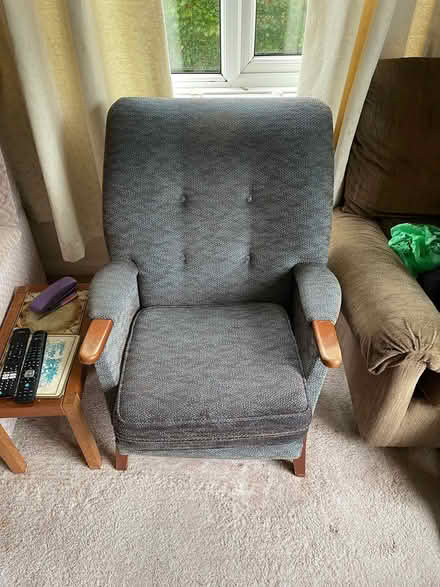 Photo of free Dining table, sofa, armchairs, desk (Rock, Cornwall) #4