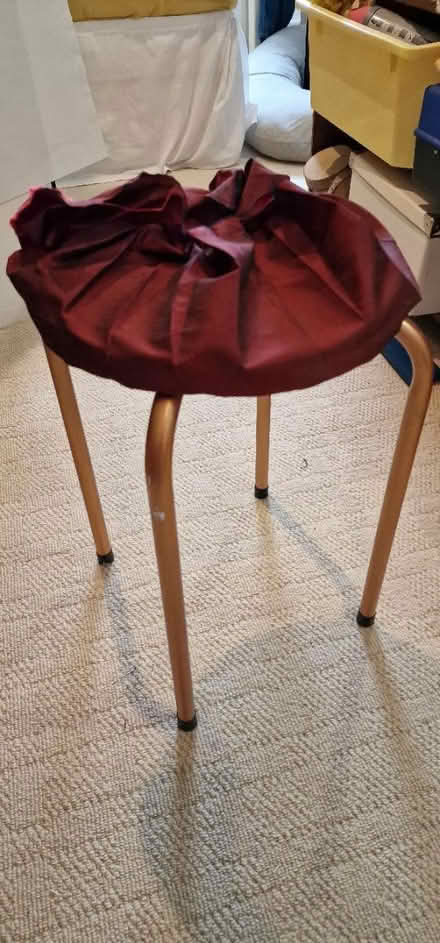 Photo of free Small stool for reupholstering (Hillsborough S6) #1