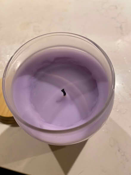 Photo of free Lavender fragranced candle in a jar (Southwick BN42) #2